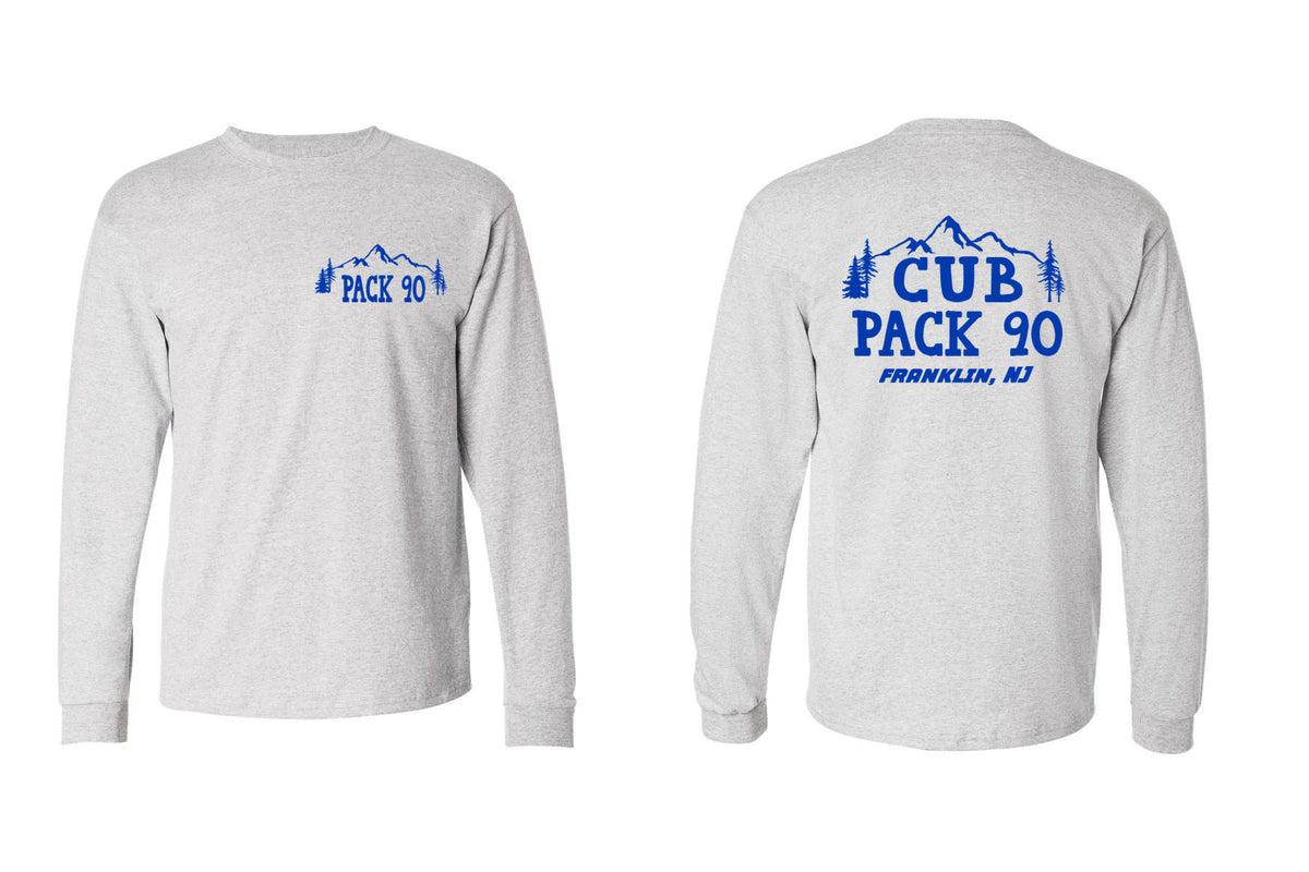 Cub Scout Pack 90 Long Sleeve Shirt Design 1