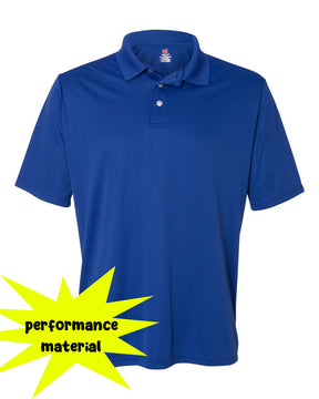 Cub Scout Pack 90 Performance Material Polo T-Shirt Design 1