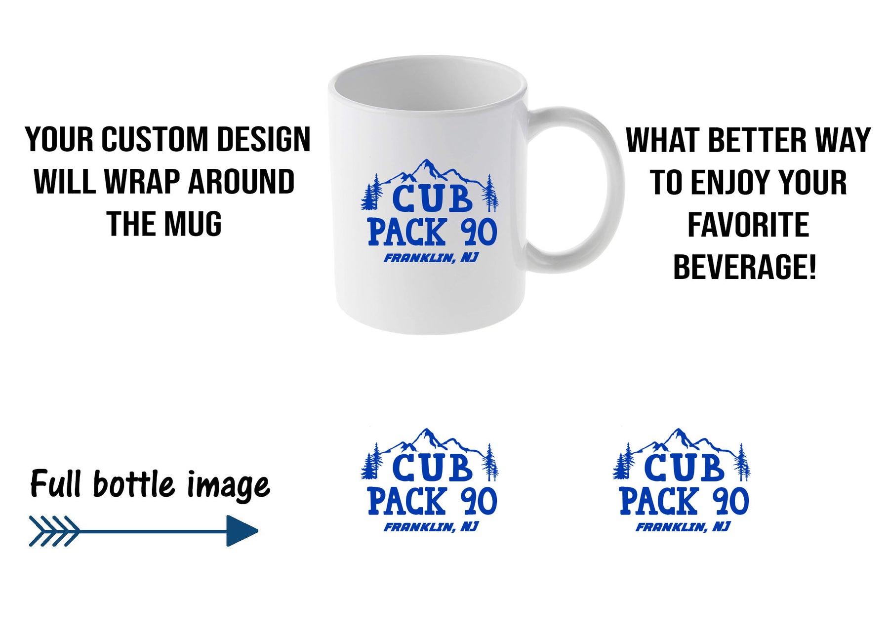 Cub Scout Pack 90 Design 1 Mug