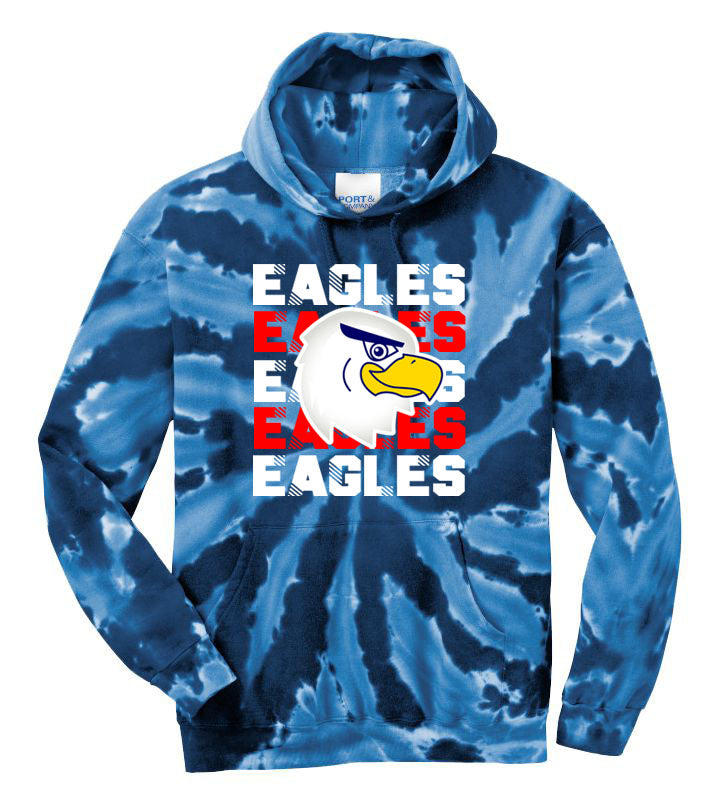 Cucinella Tie-Dye Hooded Sweatshirt Design 3