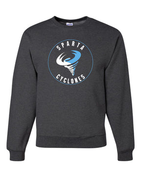 Sparta Cyclones Non Hooded Sweatshirt Design 1