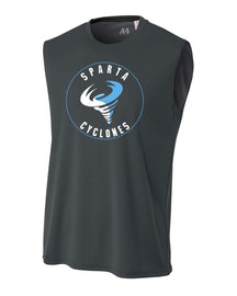 Sparta Cyclones Men's Performance Tank Top Design 1