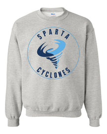 Sparta Cyclones Non Hooded Sweatshirt Design 1