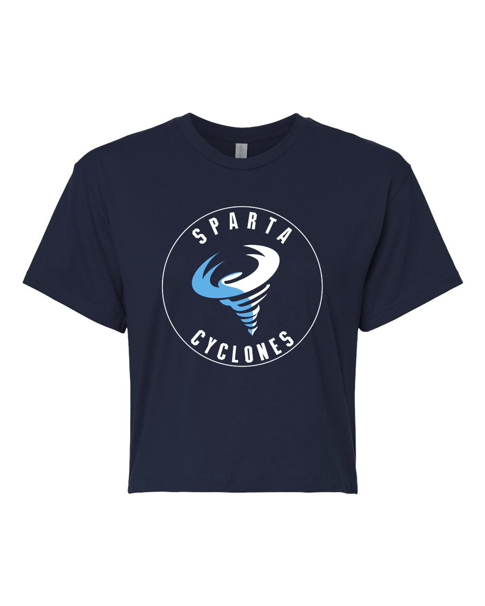 Sparta Cyclones Crop Top Design 1