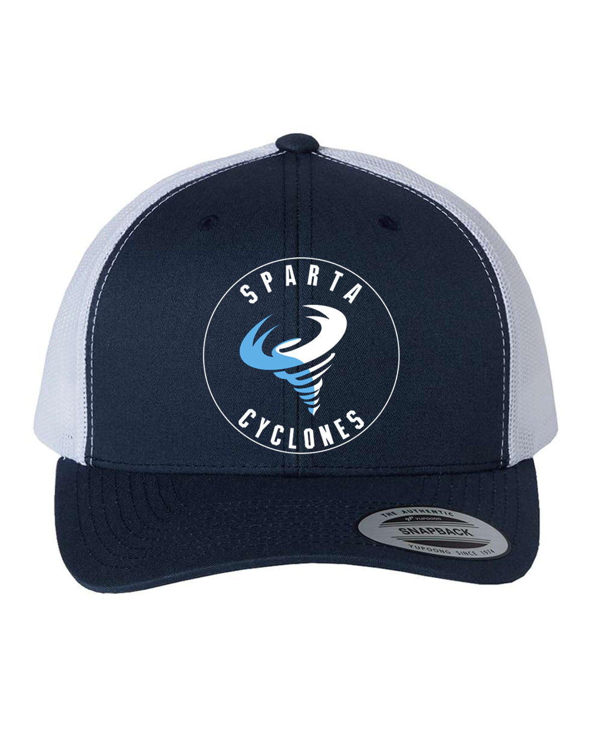 Sparta Cyclones Trucker Hat Design 1