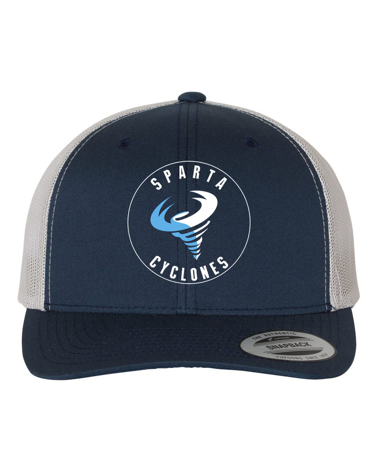 Sparta Cyclones Trucker Hat Design 1