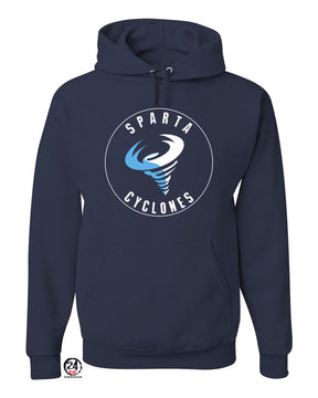 Sparta Cyclones Hooded Sweatshirt Design 1