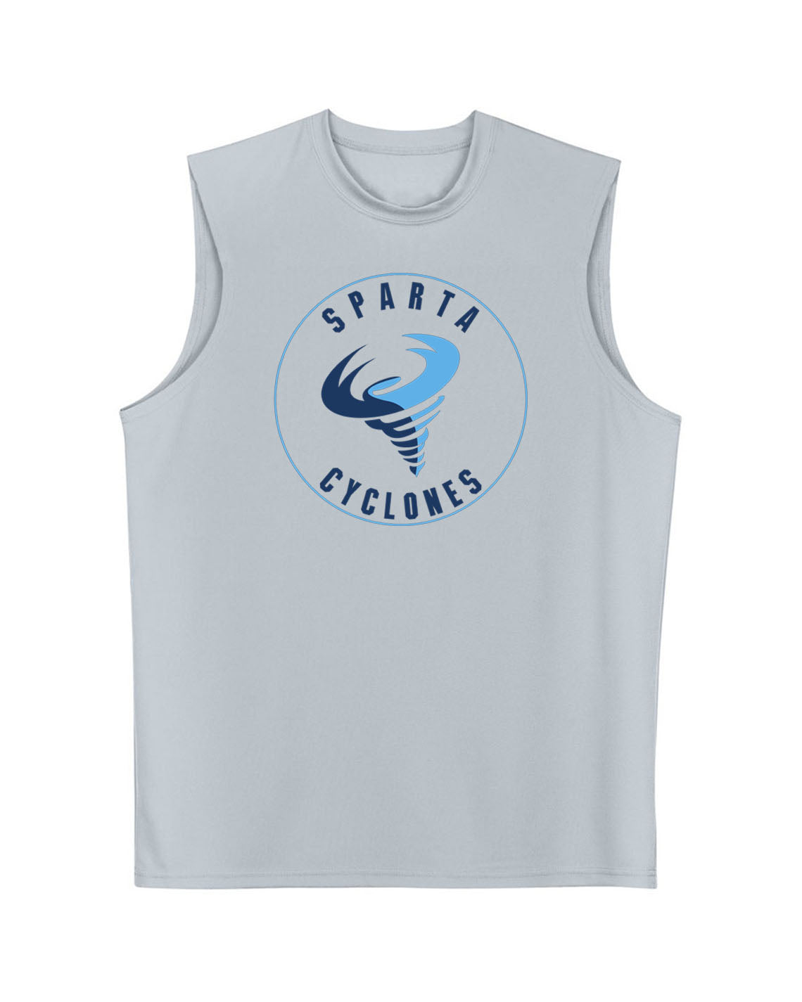 Sparta Cyclones Men's Performance Tank Top Design 1