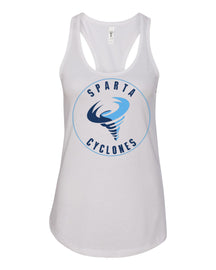 Sparta Cyclones Racerback Tank Top Design 1