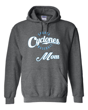 Sparta Cyclones Hooded Sweatshirt Design 2