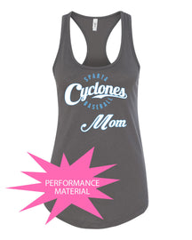 Sparta Cyclones Performance Racerback Tank Top Design 2