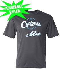 Sparta Cyclones Performance Material T-Shirt Design 2