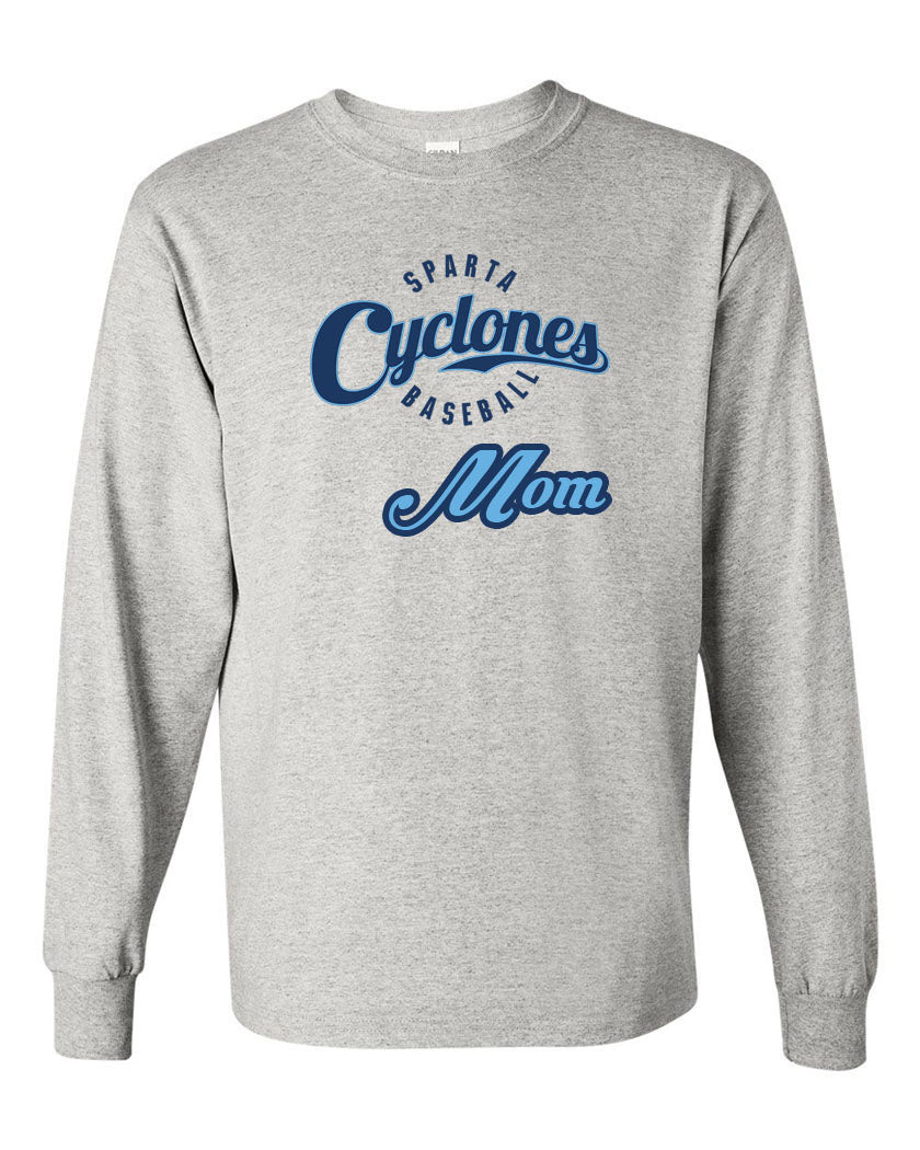 Sparta Cyclones Long Sleeve Shirt Design 2