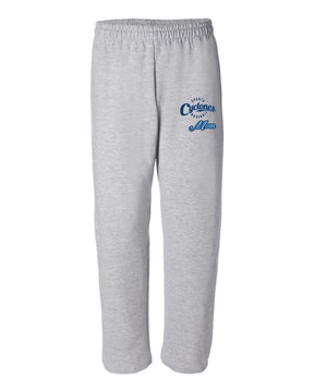 Sparta Cyclones Open Bottom Sweatpants Design 2