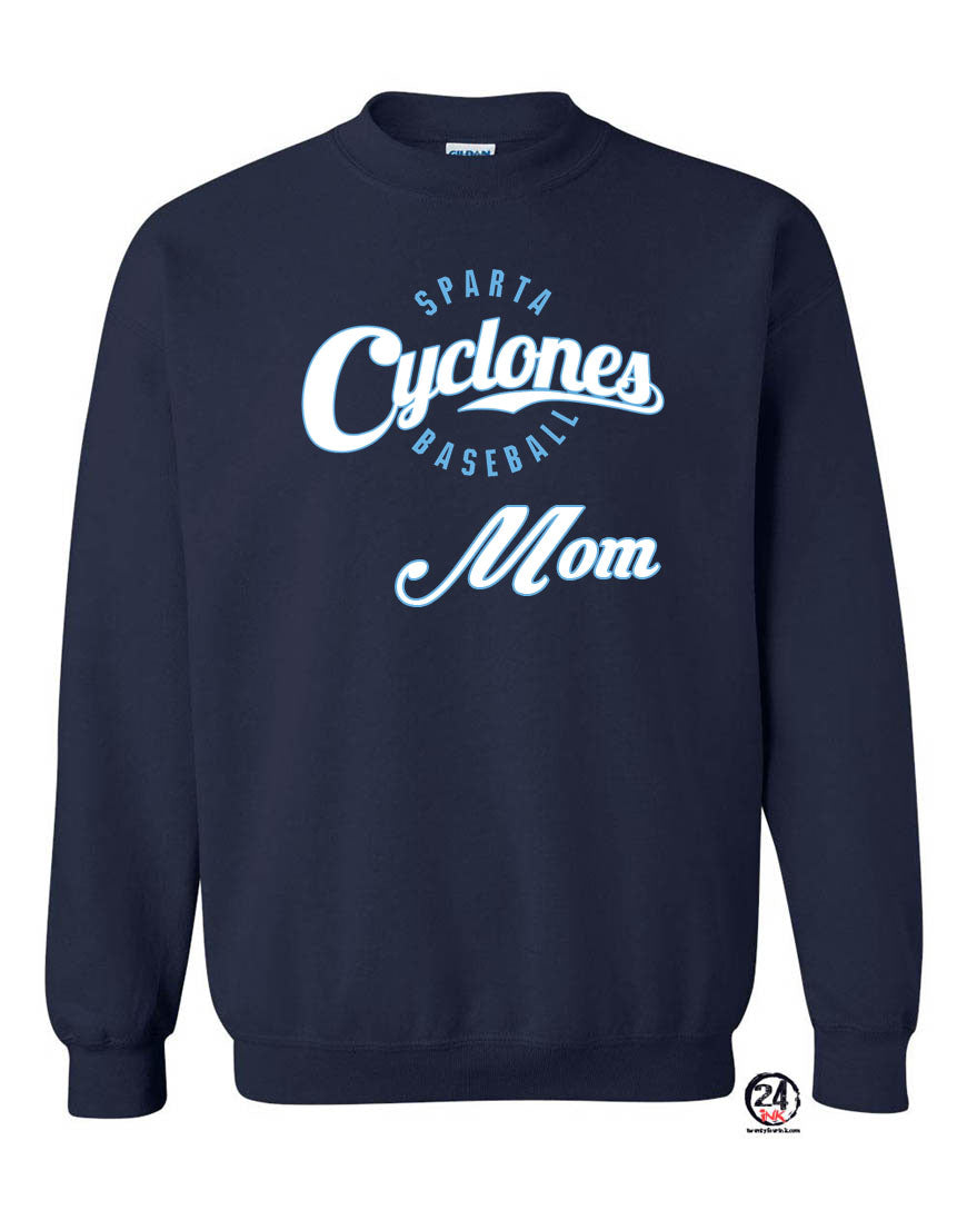 Sparta Cyclones Non Hooded Sweatshirt Design 2