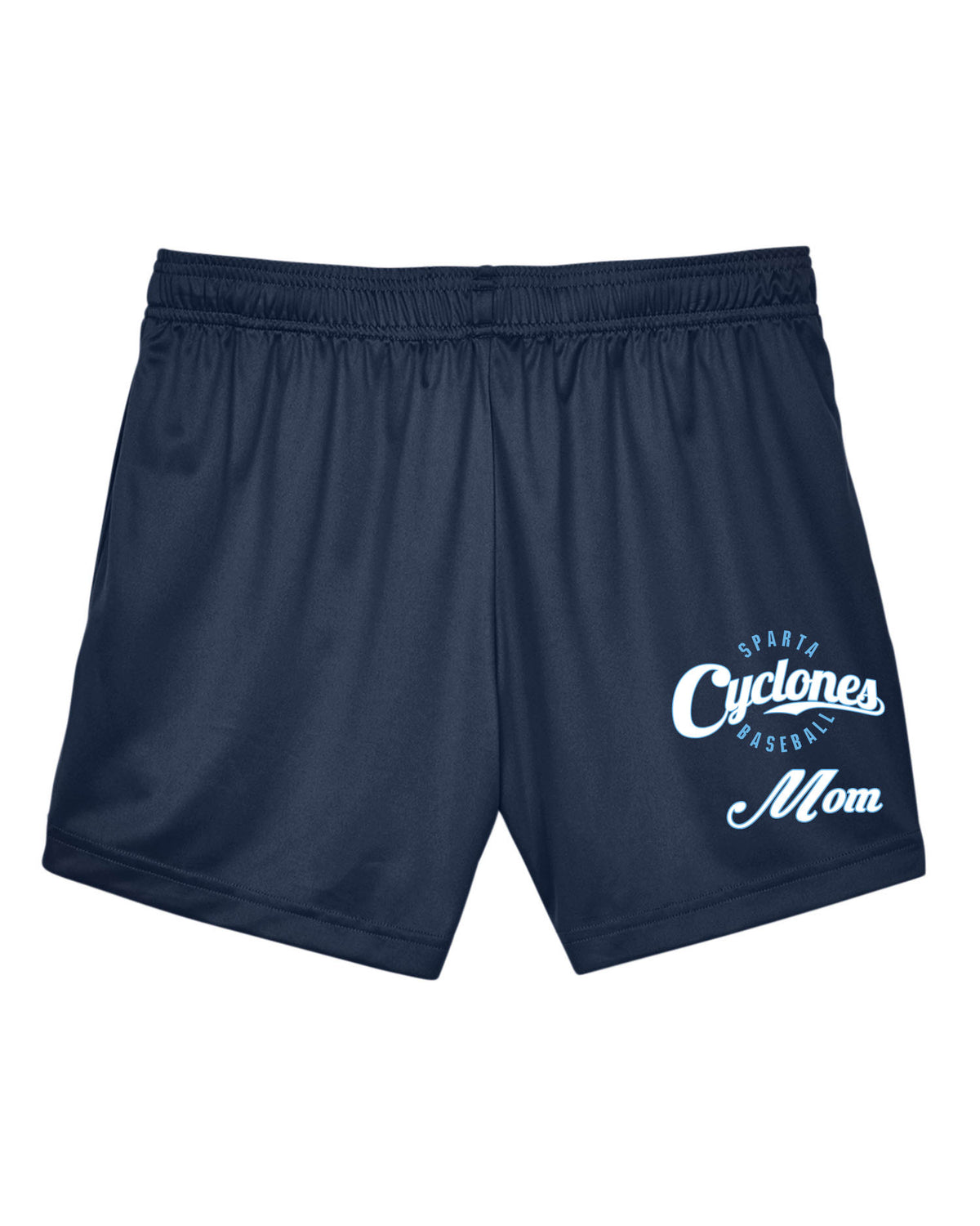 Sparta Cyclones Ladies Performance Shorts Design 2