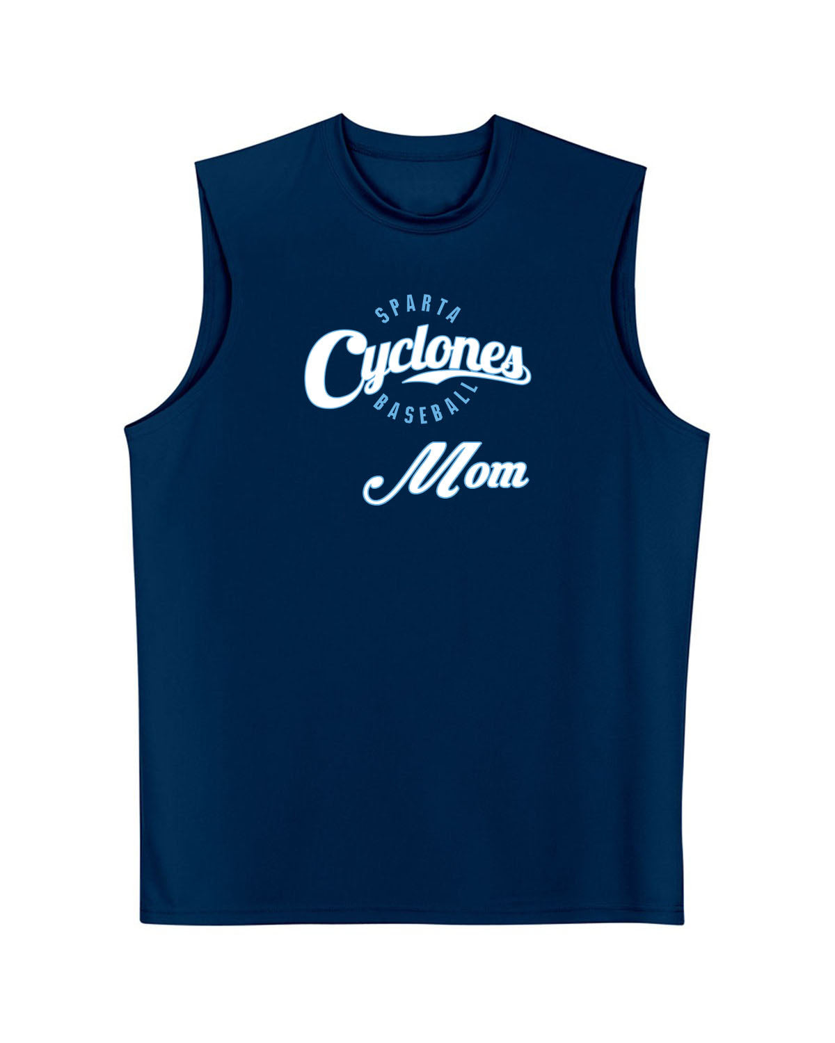 Sparta Cyclones Men's Performance Tank Top Design 2