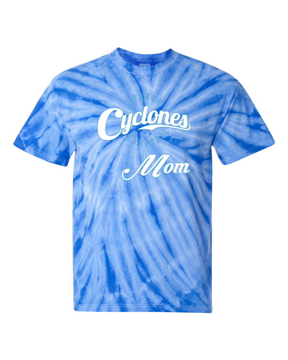 Sparta Cyclones Tie Dye t-shirt Design 2