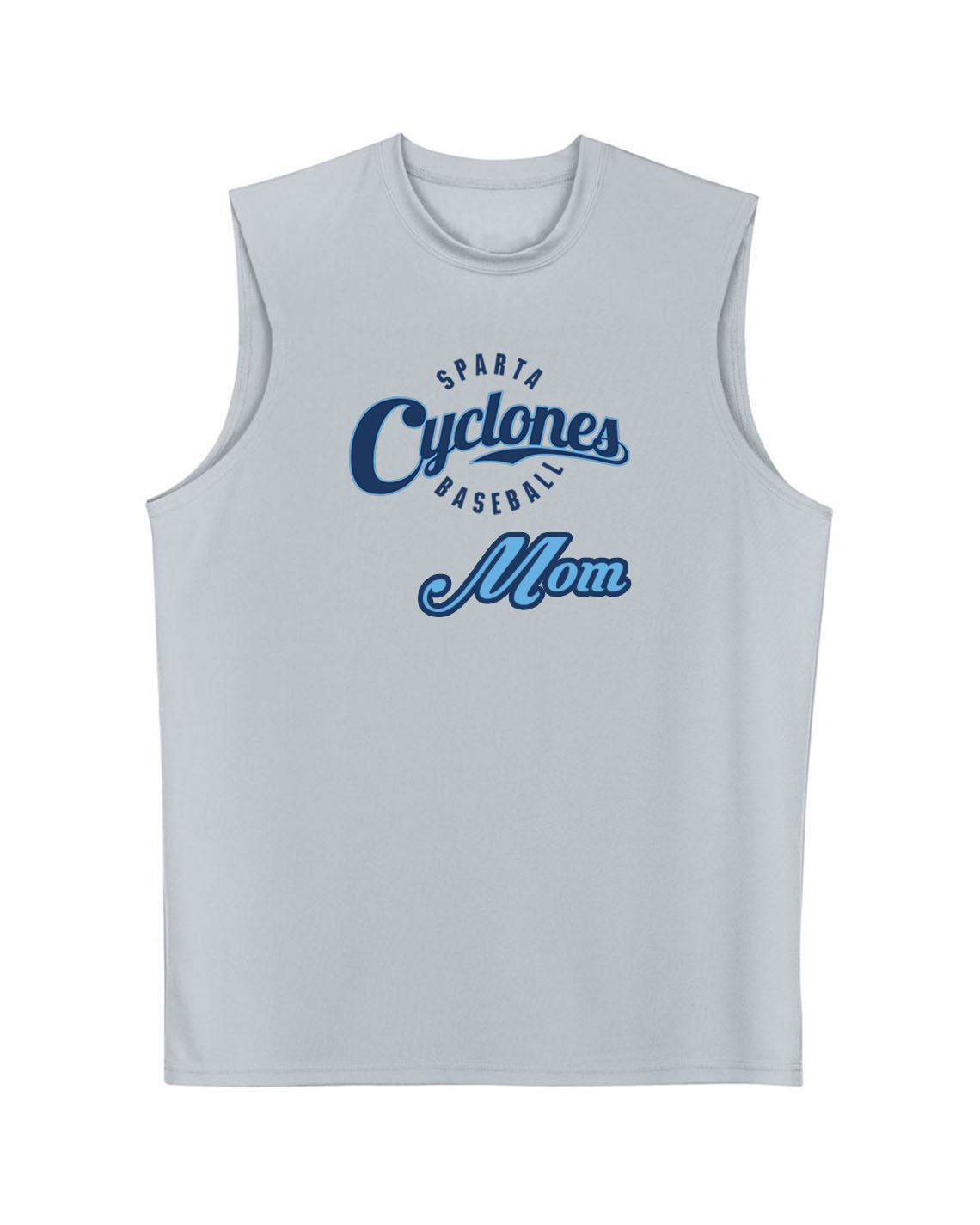 Sparta Cyclones Men's Performance Tank Top Design 2