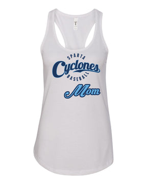 Sparta Cyclones Racerback Tank Top Design 2