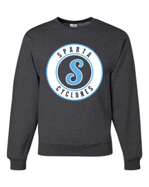 Sparta Cyclones Non Hooded Sweatshirt Design 3