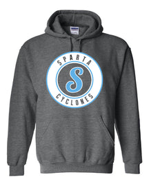 Sparta Cyclones Hooded Sweatshirt Design 3