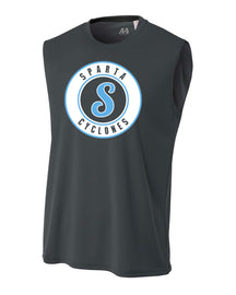 Sparta Cyclones Men's Performance Tank Top Design 3