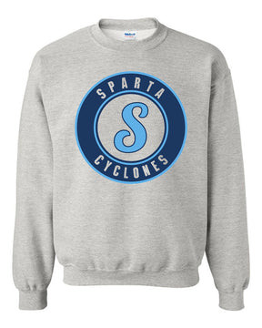 Sparta Cyclones Non Hooded Sweatshirt Design 3