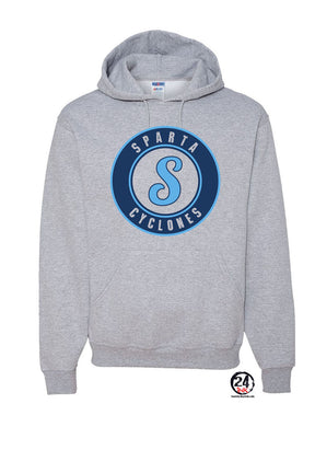 Sparta Cyclones Hooded Sweatshirt Design 3