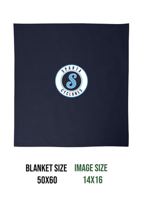 Sparta Cyclones Blanket Design 3