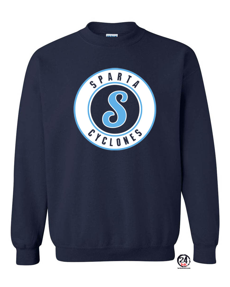 Sparta Cyclones Non Hooded Sweatshirt Design 3