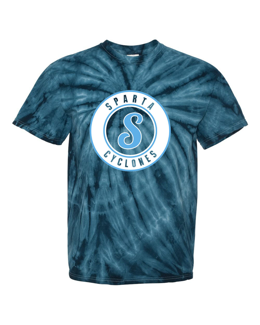 Sparta Cyclones Tie Dye t-shirt Design 3