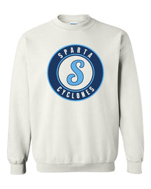 Sparta Cyclones Non Hooded Sweatshirt Design 3