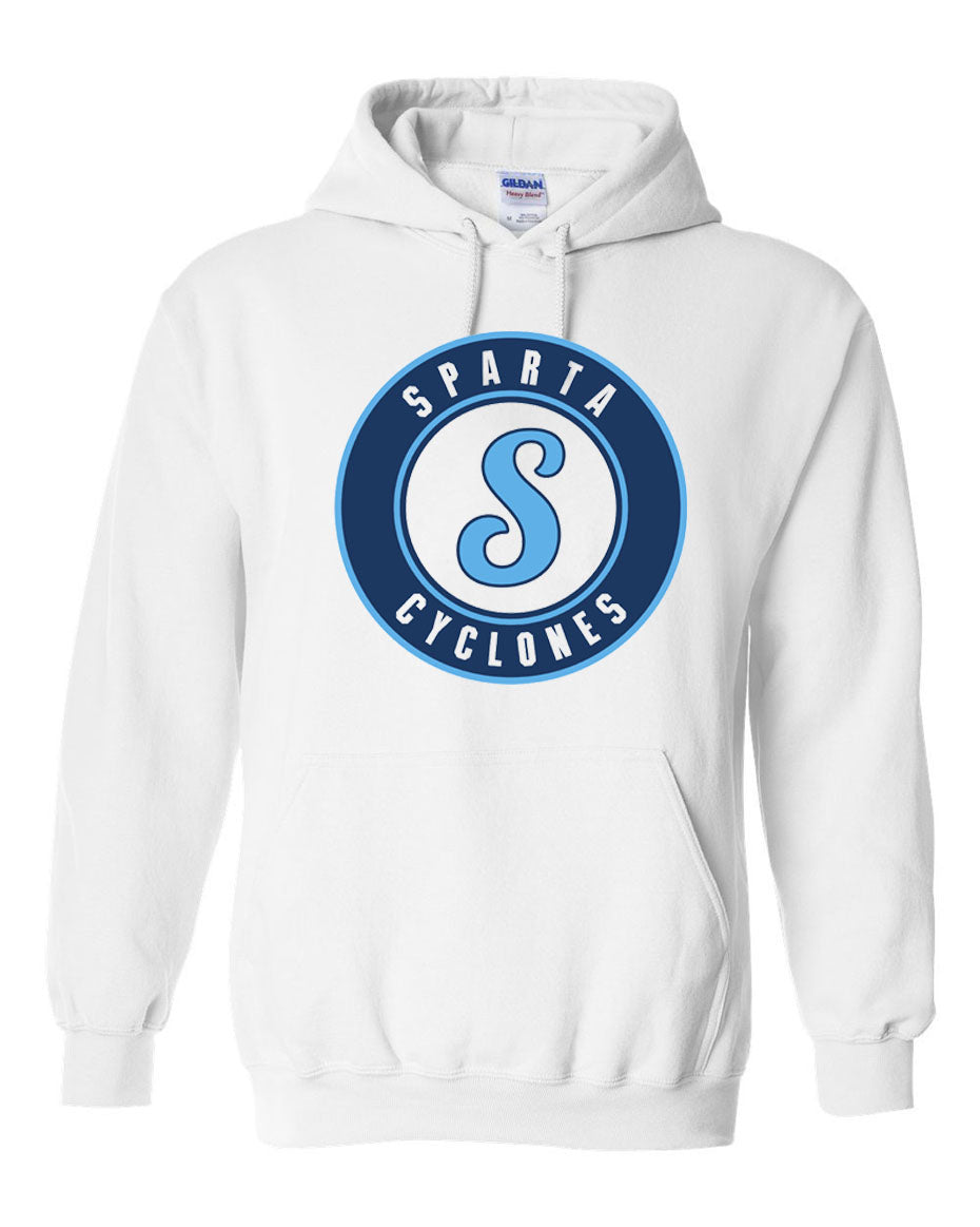 Sparta Cyclones Hooded Sweatshirt Design 3