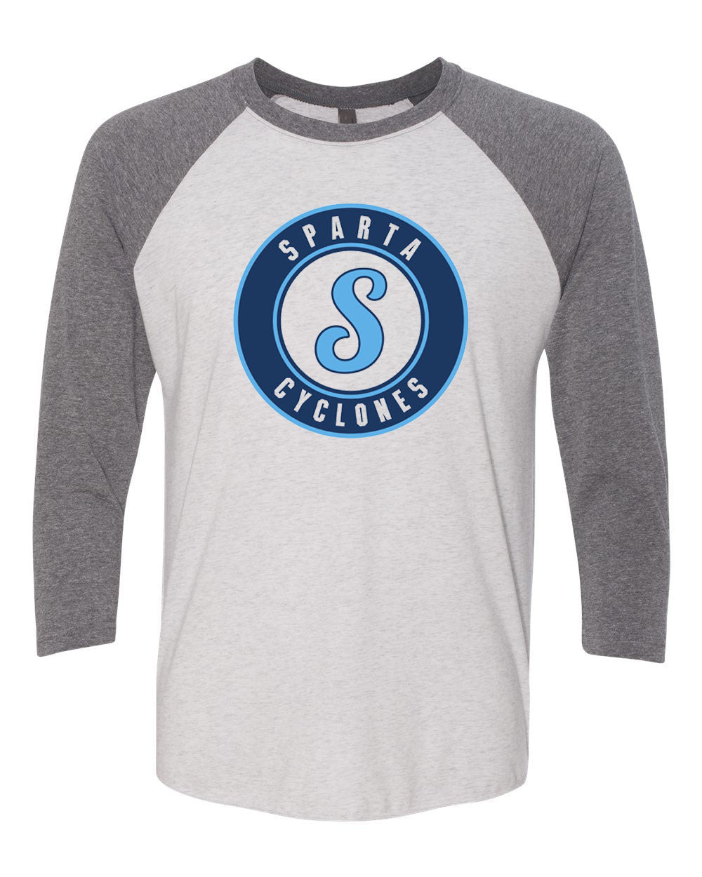 Sparta Cyclones Raglan Shirt Design 3