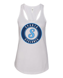 Sparta Cyclones Racerback Tank Top Design 3