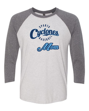 Sparta Cyclones Raglan Shirt Design 2