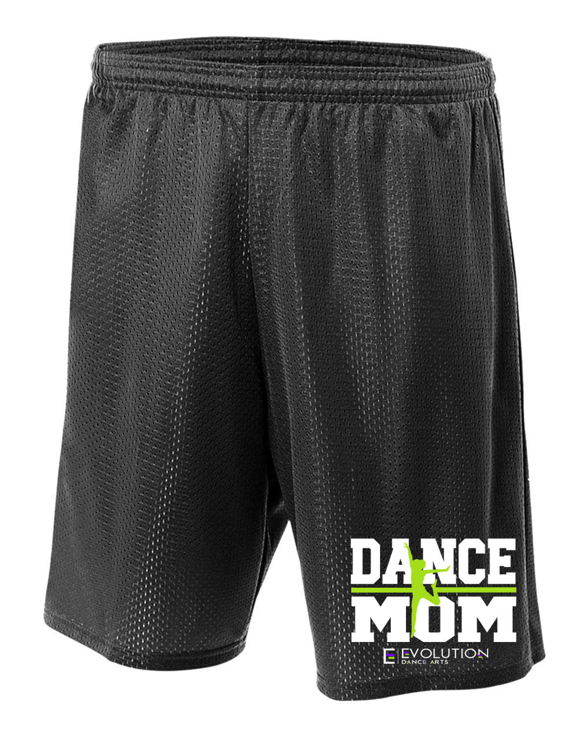 Evolution Dance Arts Mesh Shorts Design 6