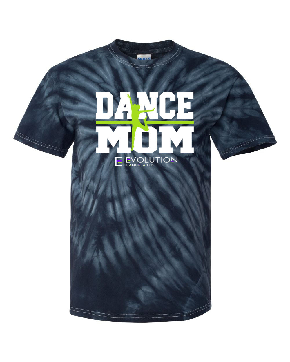 Evolution Dance Design 6 Tie Dye t-shirt