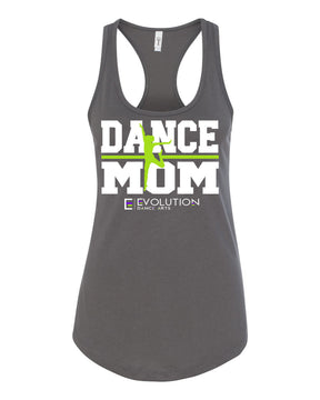 Evolution Dance Arts Racerback Tank Top Design 6