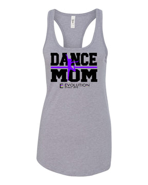 Evolution Dance Arts Racerback Tank Top Design 6