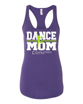 Evolution Dance Arts Racerback Tank Top Design 6