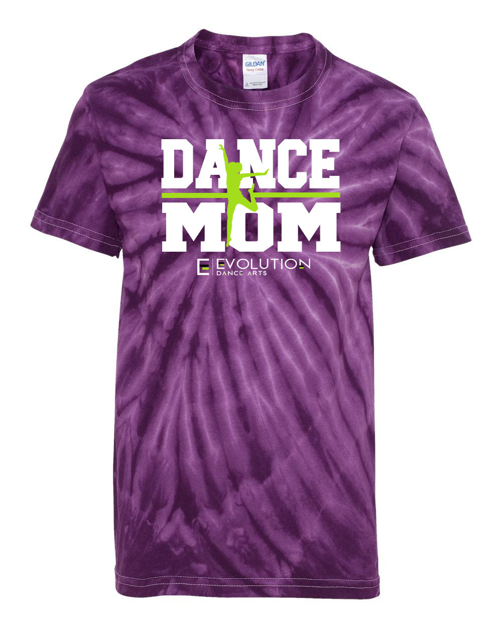 Evolution Dance Design 6 Tie Dye t-shirt