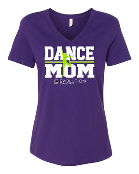 Evolution Dance Arts  V-neck T-shirt Design 6