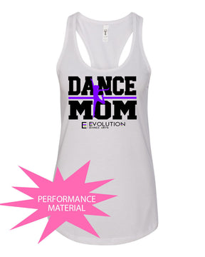 Evolution Dance Arts Performance Racerback Tank Top Design 6