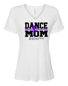 Evolution Dance Arts  V-neck T-shirt Design 6