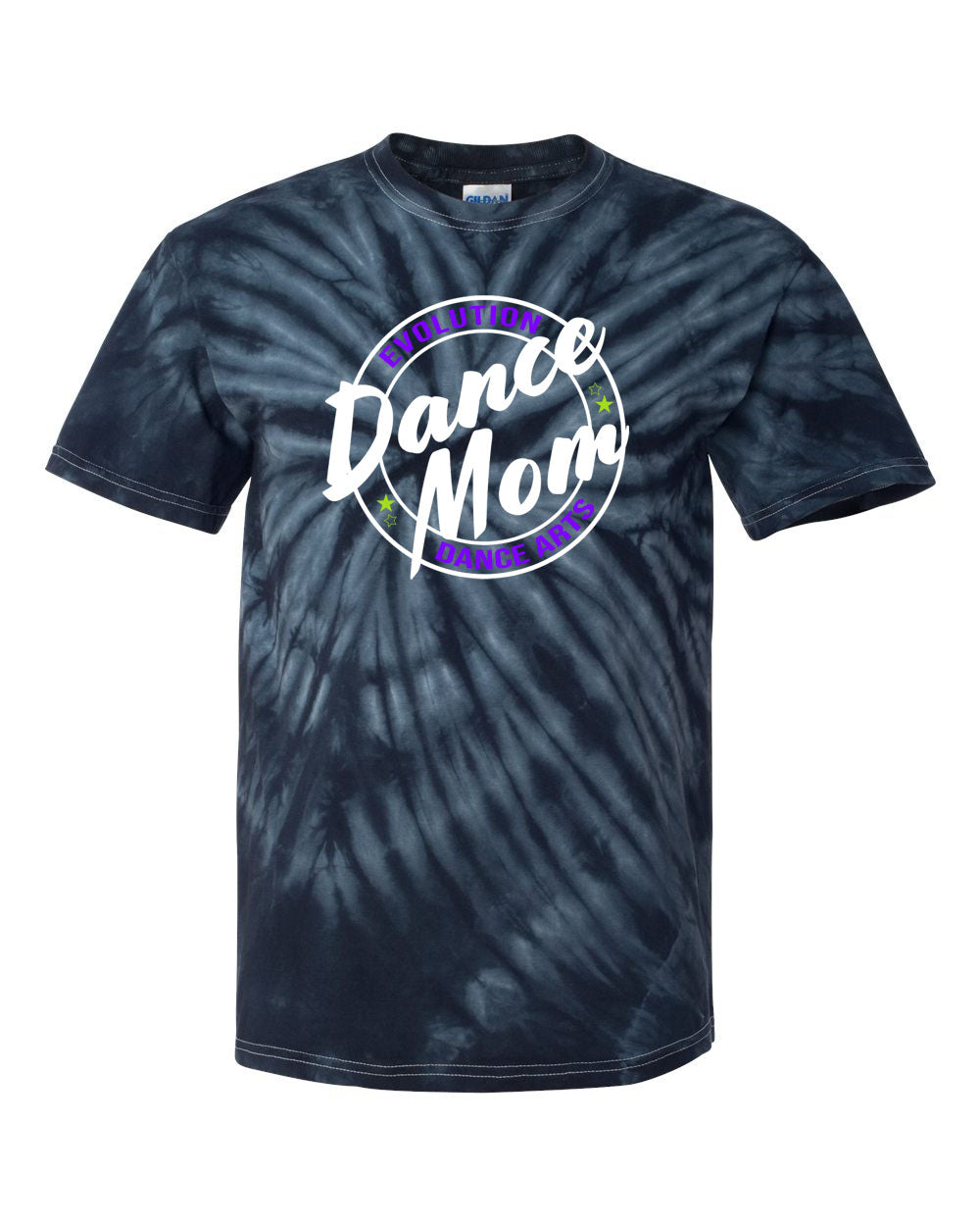 Evolution Dance Design 7 Tie Dye t-shirt