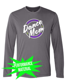 Evolution Dance Arts Performance Material Long Sleeve Shirt  Design 7