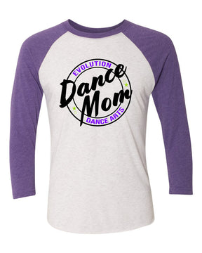 Evolution Dance Arts raglan shirt design 7