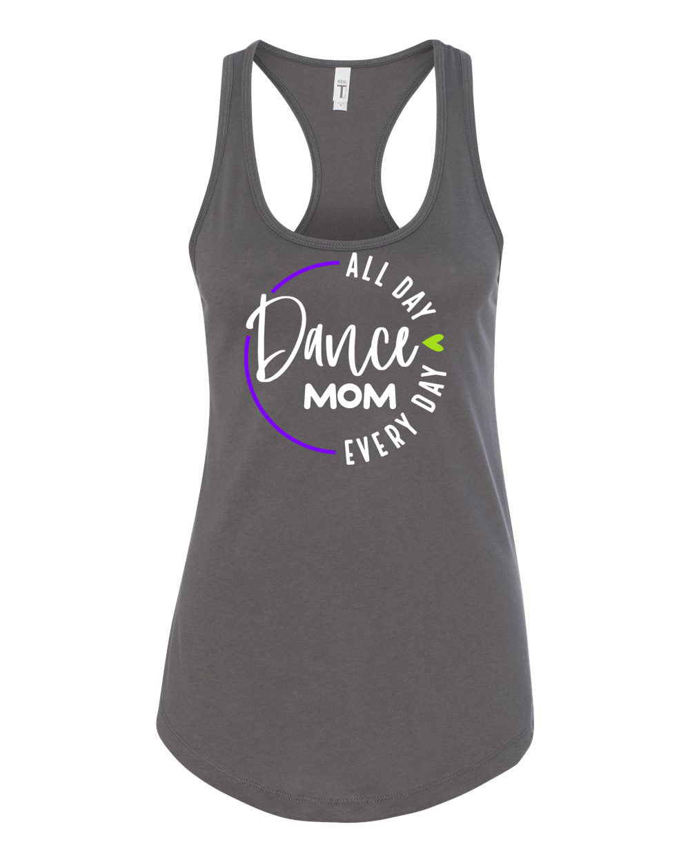 Evolution Dance Arts Racerback Tank Top Design 8